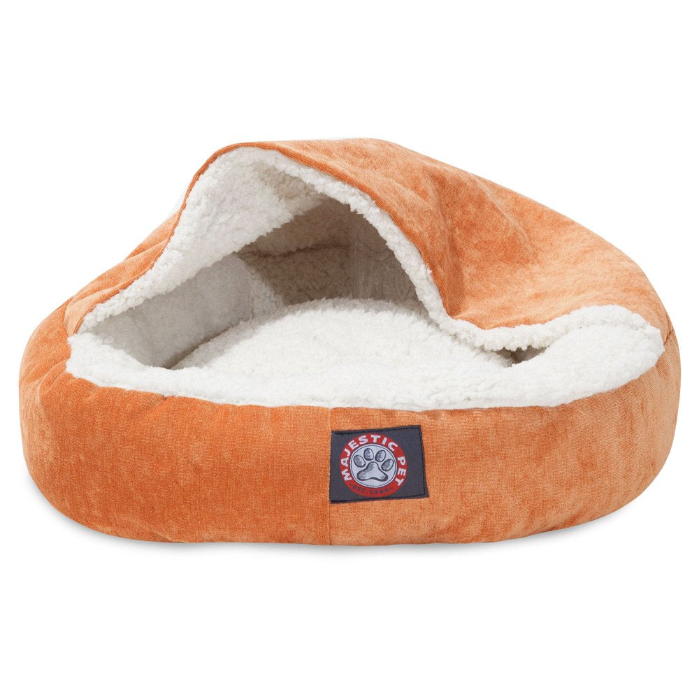 Majestic Pet Canopy Pet Cat Bed, Gray Animals & Pet Supplies > Pet Supplies > Cat Supplies > Cat Beds Majestic Pet Products Villa Orange  