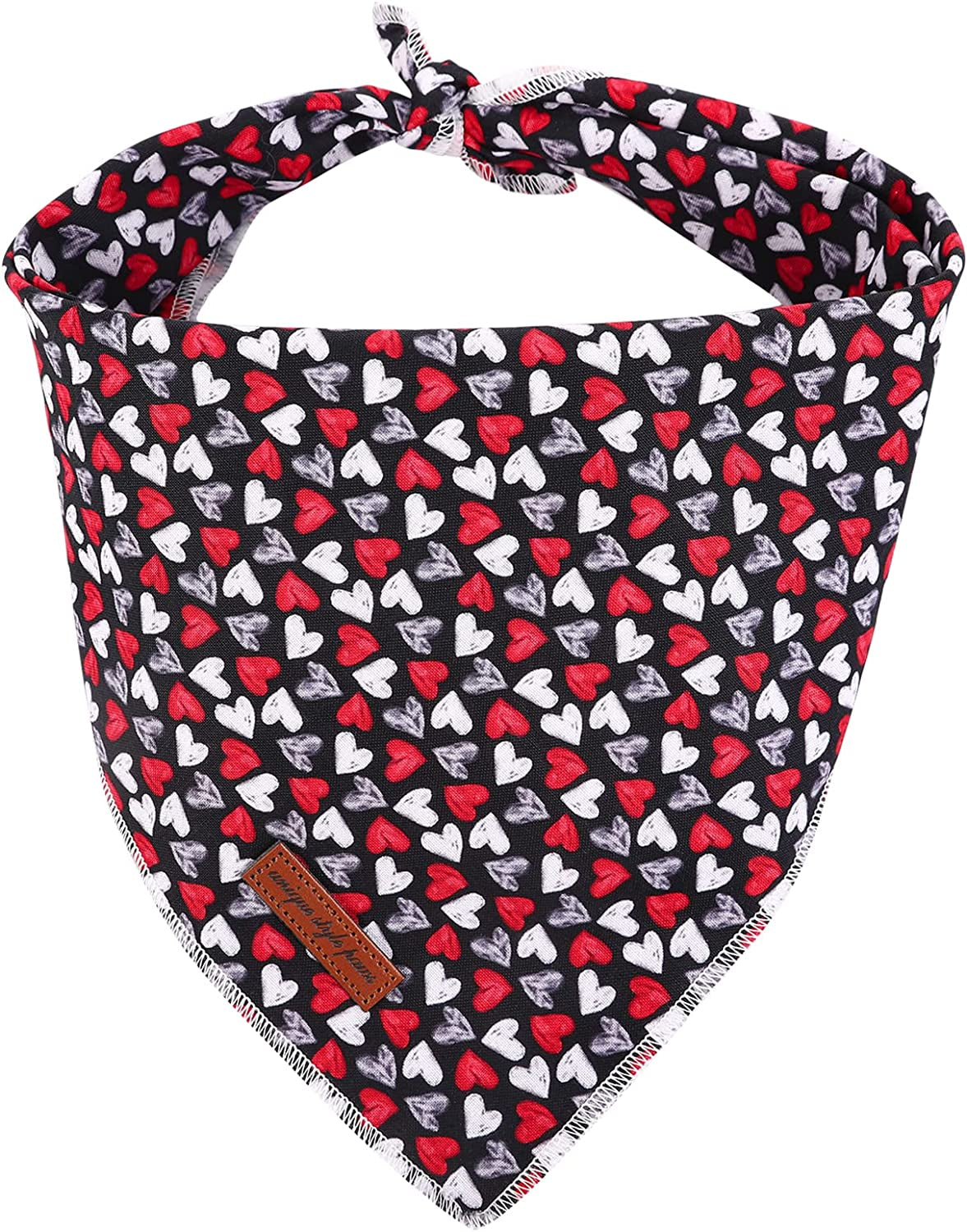 Unique Style Paws Mother'S Day Dog Collar with Bow Tie Blue Heart Puppy Collar Best Gift for Small Medium Large Boys Girls-M Animals & Pet Supplies > Pet Supplies > Dog Supplies > Dog Apparel Unique style paws Y-Black L 