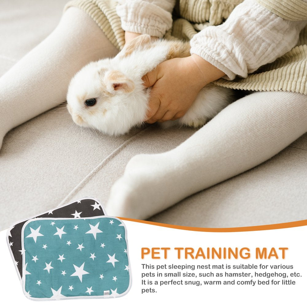 Cage Guinea Pad Pet Pee Pads Fleece Liners Washable Hamster Diaper Comfortable Liner Bedding Puppy Reusable Animals & Pet Supplies > Pet Supplies > Dog Supplies > Dog Diaper Pads & Liners FRCOLOR   