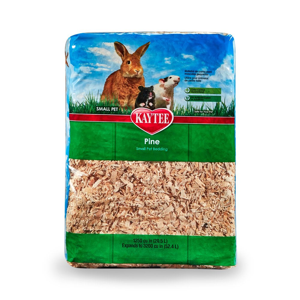 Kaytee Small Animal Pine Pet Bedding & Litter, 52.4 Liters Animals & Pet Supplies > Pet Supplies > Small Animal Supplies > Small Animal Bedding Central Garden and Pet   