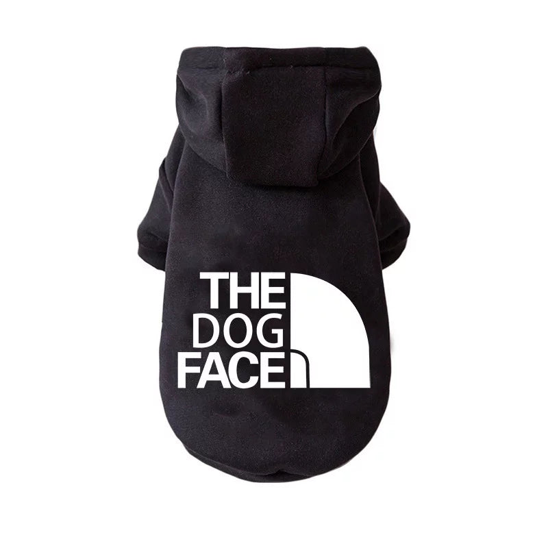 Dog Outfits, Puppy Clothes for Small Puppy XS S M, the Dog Face, Dog Clothes for Small Dogs, Dog Hoodie Animals & Pet Supplies > Pet Supplies > Dog Supplies > Dog Apparel Powerdelux S Black 
