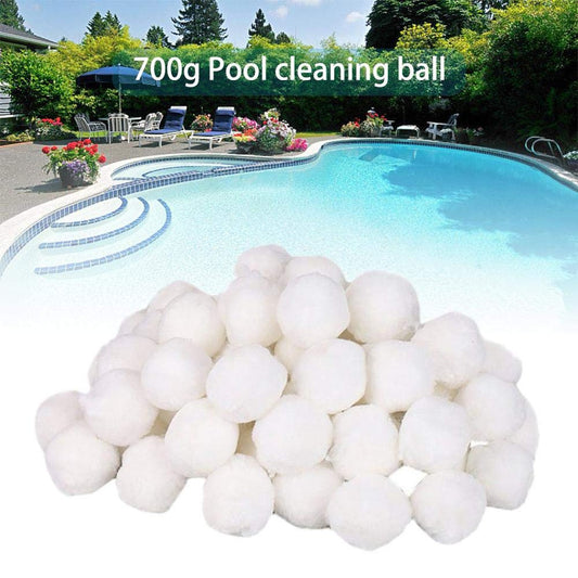 Bobasndm 1.5 Pound Pool Filter Balls, Eco-Friendly Fiber Filter Media for Swimming Pool Aquarium Filters Alternative to Sand (Equivalent to 50 Pounds of Pool Filter Sand) Animals & Pet Supplies > Pet Supplies > Fish Supplies > Aquarium Filters bobasndm   