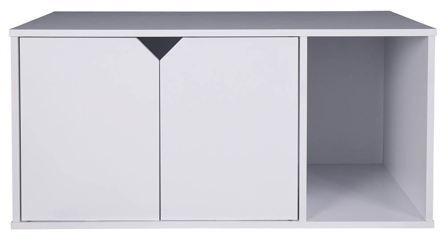 Progressive Furniture Cat Litter Box Enclosure - White Animals & Pet Supplies > Pet Supplies > Cat Supplies > Cat Furniture Progressive Furniture   