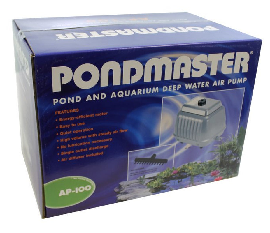 Danner Manufacturing 04580 Pondmaster Air Pump AP100, 8900 Cu In/ Min Animals & Pet Supplies > Pet Supplies > Fish Supplies > Aquarium & Pond Tubing Danner Manufacturing   