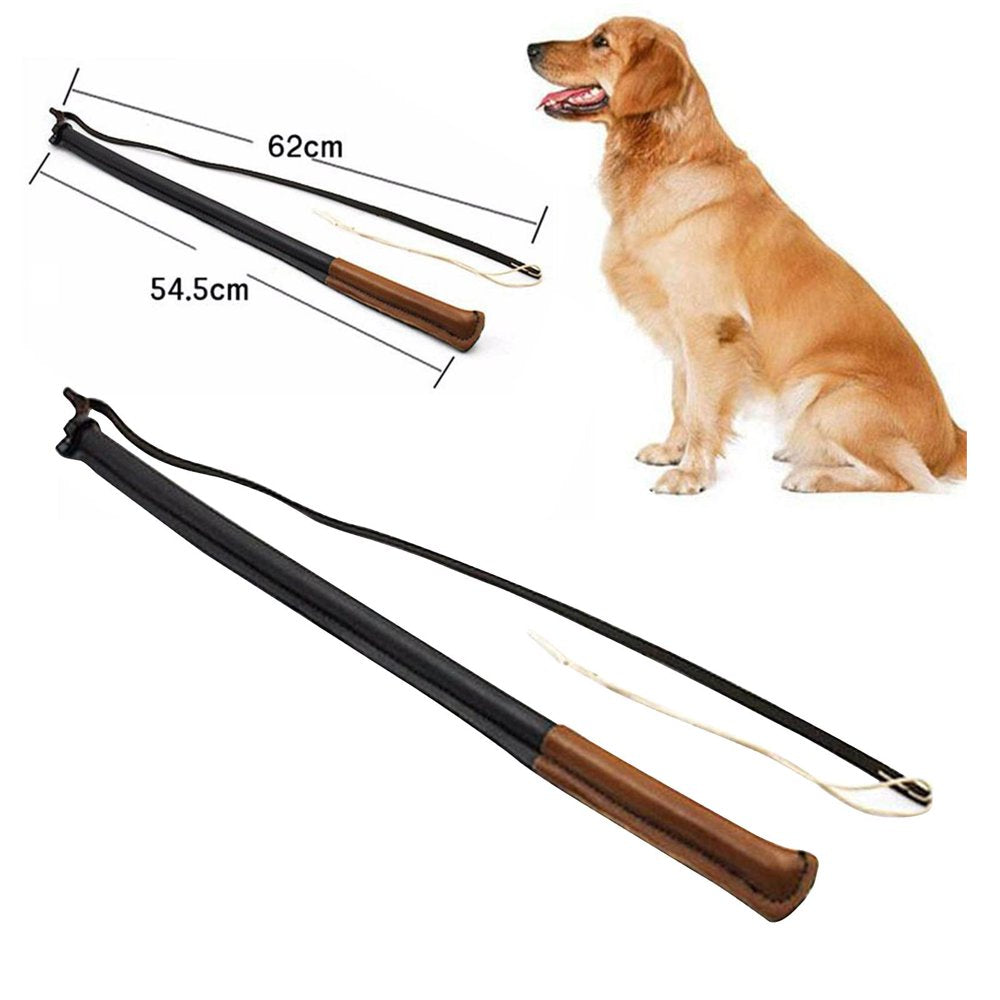 PU Leather Dog Training for Medium Large Dog Trainings Equipment Stick