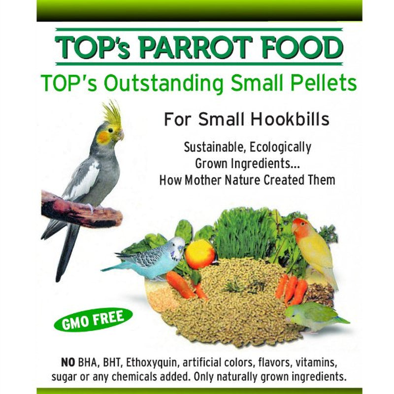 LAFEBER'S Premium Tropical Fruit Pellets Pet Bird Food, Made with Non-Gmo and Human-Grade Ingredients, for Parrots, 4 Lbs