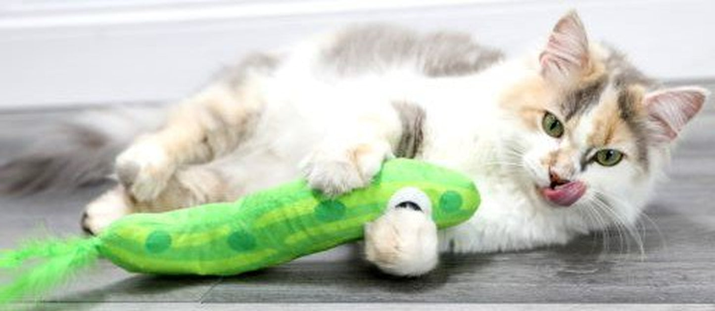 Pet Zone Catnip Pickle Kicker Cat Toy