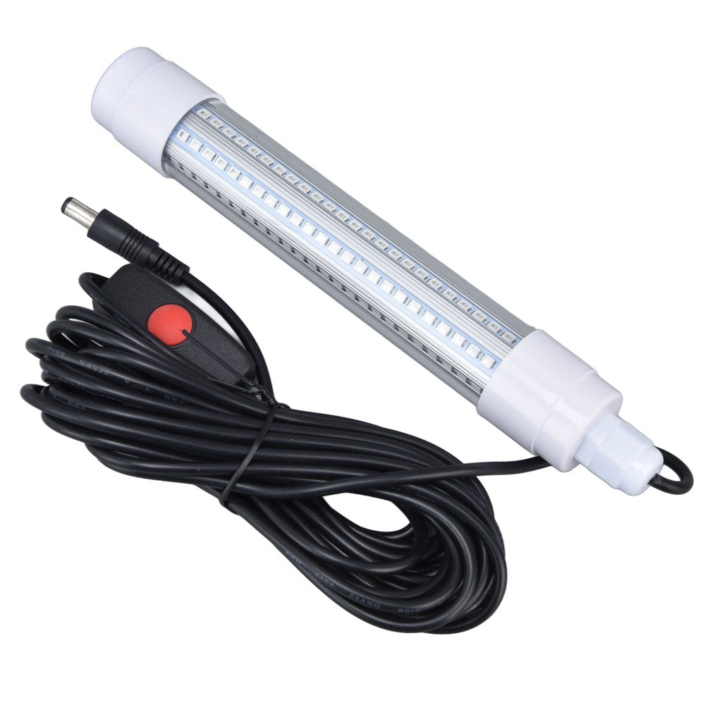 Submersible Fishing Light, 16W IP68 Protection LED Fish Lure Light 144 Leds for Aquarium White Light Animals & Pet Supplies > Pet Supplies > Fish Supplies > Aquarium Lighting OTVIAP White Light  