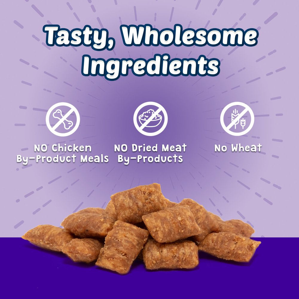 Blue Buffalo Bursts Chicken Liver & Beef Flavor Crunchy Treats for Cats, Whole Grain, 12 Oz. Tub Animals & Pet Supplies > Pet Supplies > Cat Supplies > Cat Treats Blue Buffalo   