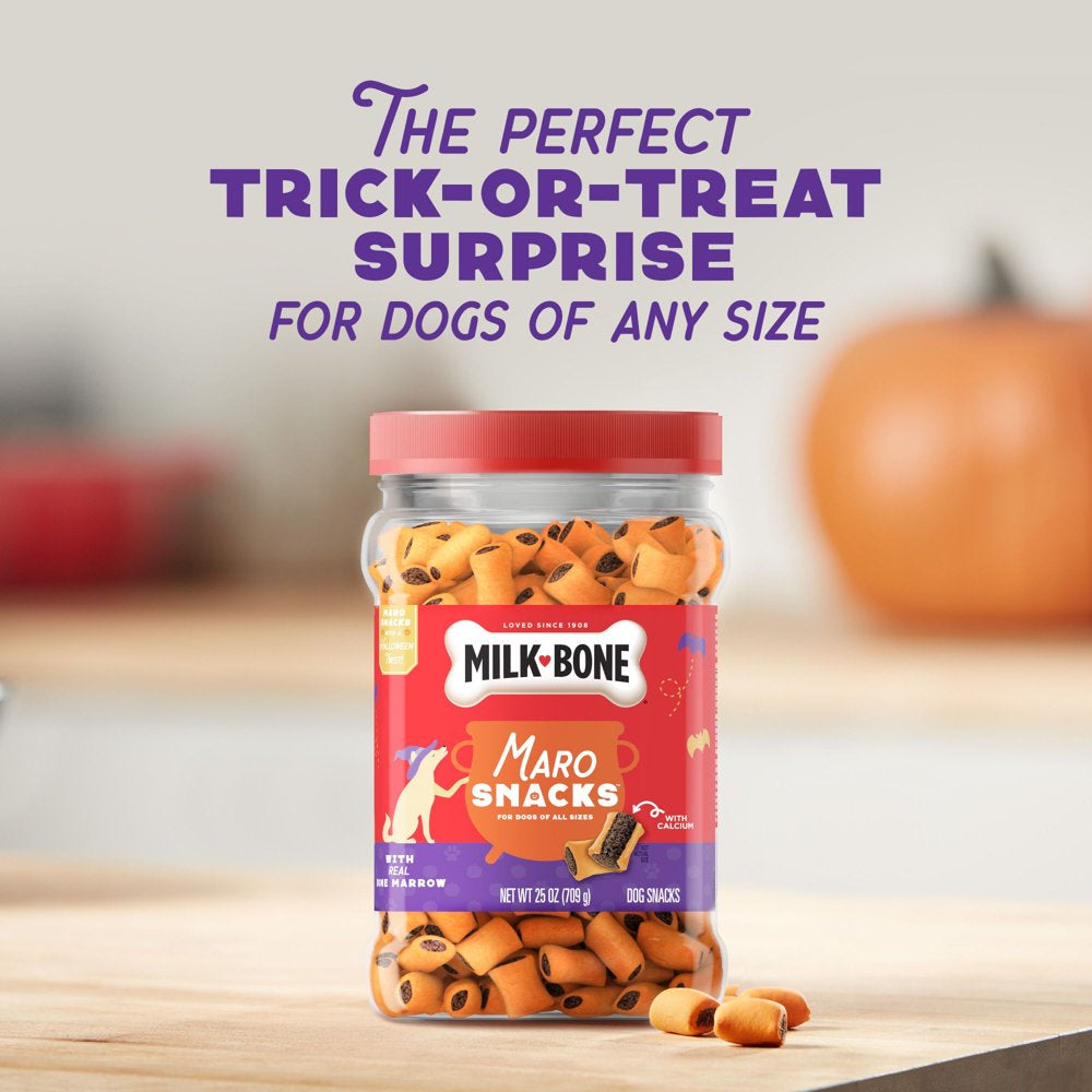 Milk-Bone Marosnacks Dog Snacks, Halloween Dog Treats, 25 Oz. Canister Animals & Pet Supplies > Pet Supplies > Dog Supplies > Dog Treats The J.M. Smucker Company   