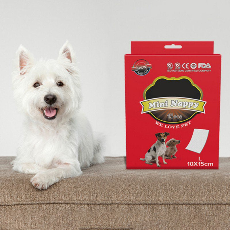 Morefun 10 Pcs Bag Dog Diaper Liners Booster Pads for Male Female Dogs Doggie Diaper Inserts Fit Most Pet Belly Bands Cover Wraps Washable Period Panties Animals & Pet Supplies > Pet Supplies > Dog Supplies > Dog Diaper Pads & Liners Skylight   