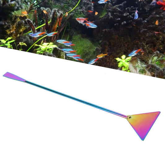 LHCER Aquarium Long Sand Spatula,32Cm Aquarium Long Sand Spatula Stainless Steel Fish Tank Sand Soil Substrate Flattener,Fish Tank Waterplant Tools Animals & Pet Supplies > Pet Supplies > Fish Supplies > Aquarium Gravel & Substrates LHCER   