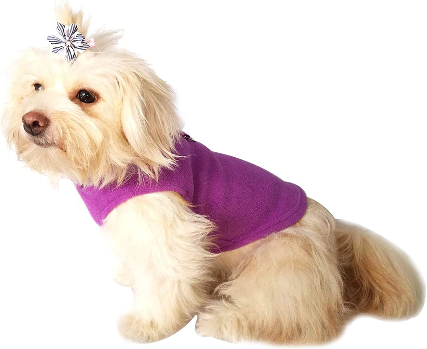 Large Female Dog Sweater Winter Pet Boys Girls Dog Outfits for Teacup Yorkie Extra Small Breed Costume Autumn Fleece Keep Warm Vest Pet Clothes