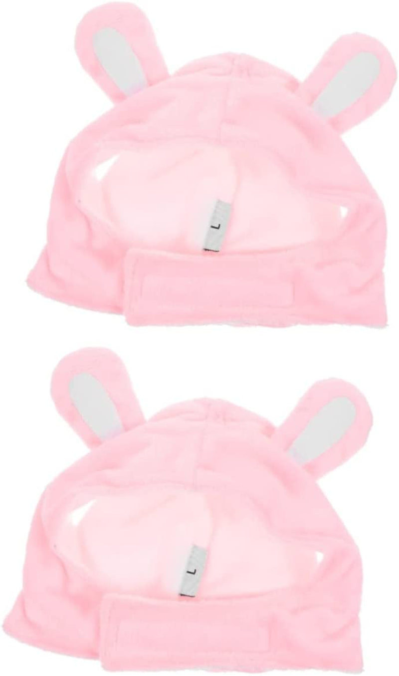 Balacoo 4Pcs Dog Costume Hat Cosplay in Dogs - for Accessories Year Party Cats Warm Pink Favor Bunny Kitten Accessory Dress Easter Rabbit up New Headwear Ears Puppy Headgear Small and Xs Animals & Pet Supplies > Pet Supplies > Dog Supplies > Dog Apparel Balacoo Pinkx2pcs 37x18cmx2pcs 