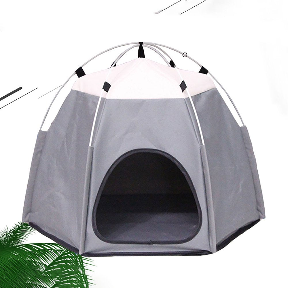 Taluosi Outdoor Indoor Portable Foldable Washable Cute Pet Tent House for Small Cat Dog Animals & Pet Supplies > Pet Supplies > Dog Supplies > Dog Houses Taluosi   