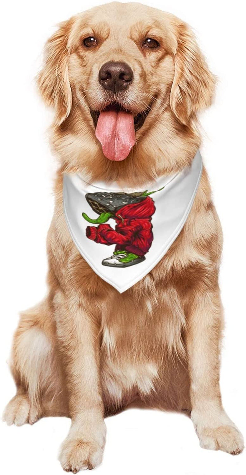 Red Hoodie Pet Dog and Cat Decorative Triangle Scarf,Dog Bandana,Breathable and Stain Resistant. Animals & Pet Supplies > Pet Supplies > Dog Supplies > Dog Apparel ZALTAS   