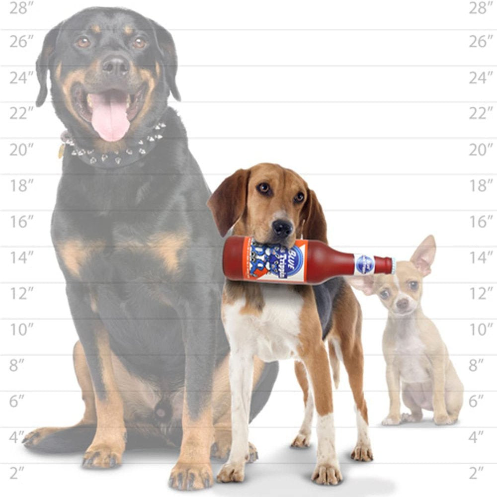 Silly Squeakers – Beer Bottles - Dog Toy - 100% Vinyl. Made Durable & Strong. Novelty Play Toy. 14 Bottles to Choose from and It Floats (Blue Cats Trippin) Animals & Pet Supplies > Pet Supplies > Dog Supplies > Dog Toys VIP Products   