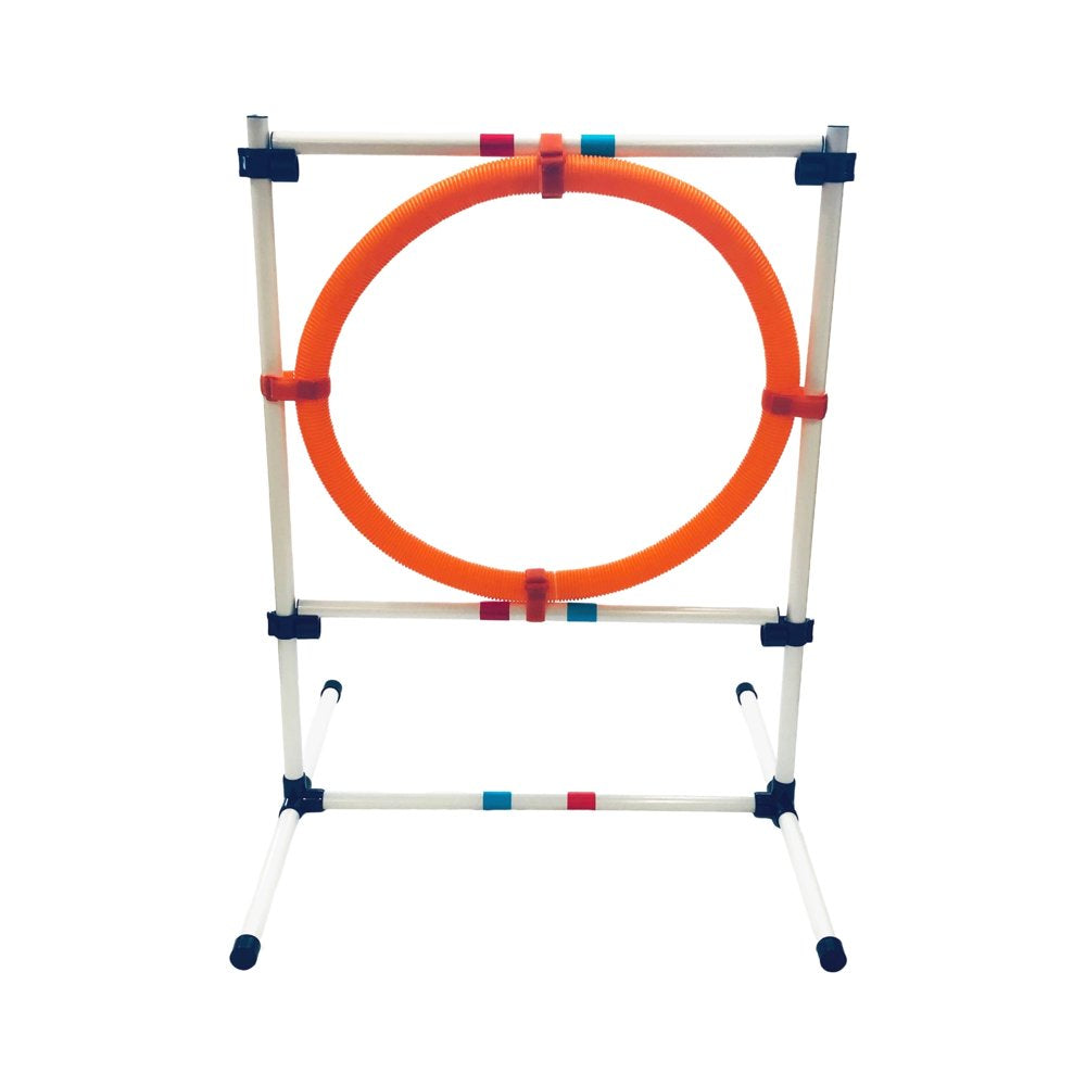 Midlee Dog Agility Beginner Set- Hoop Jump, Weave Poles, and Bar Jump Animals & Pet Supplies > Pet Supplies > Dog Supplies > Dog Treadmills Midlee   