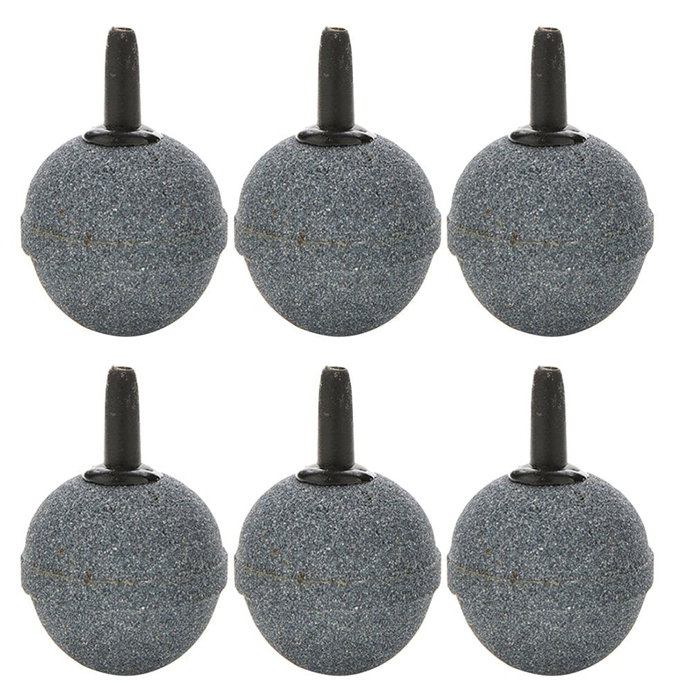 FRCOLOR 6 Pcs Ball Shape Air Stone Mineral Bubble Diffuser Airstones for Aquarium Fish Tank Pump and Hydroponics 20X20Mm Animals & Pet Supplies > Pet Supplies > Fish Supplies > Aquarium Air Stones & Diffusers FRCOLOR   