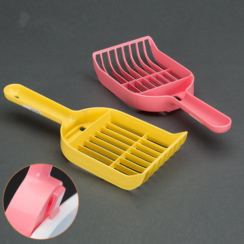 Pet Enjoy 2Pcs Cat Litter Scoop,Colorful Durable Large Kitty Litter Shovel,Hangable Thicken Mesh Shovel Easy for Cat Poop Sifting Animals & Pet Supplies > Pet Supplies > Cat Supplies > Cat Litter Pet Enjoy   