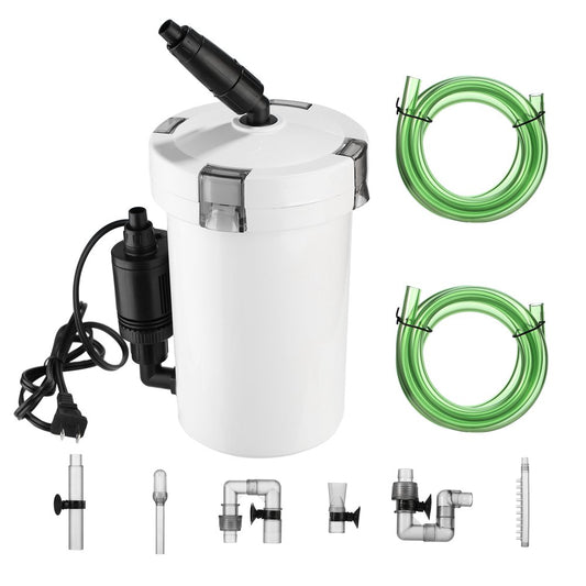 Imountek 3-Stage External Canister Filter for 28 Gallon Aquarium Fish Tank 105Gph 6W Easy Installation Silent Animals & Pet Supplies > Pet Supplies > Fish Supplies > Aquarium Filters iMounTEK   