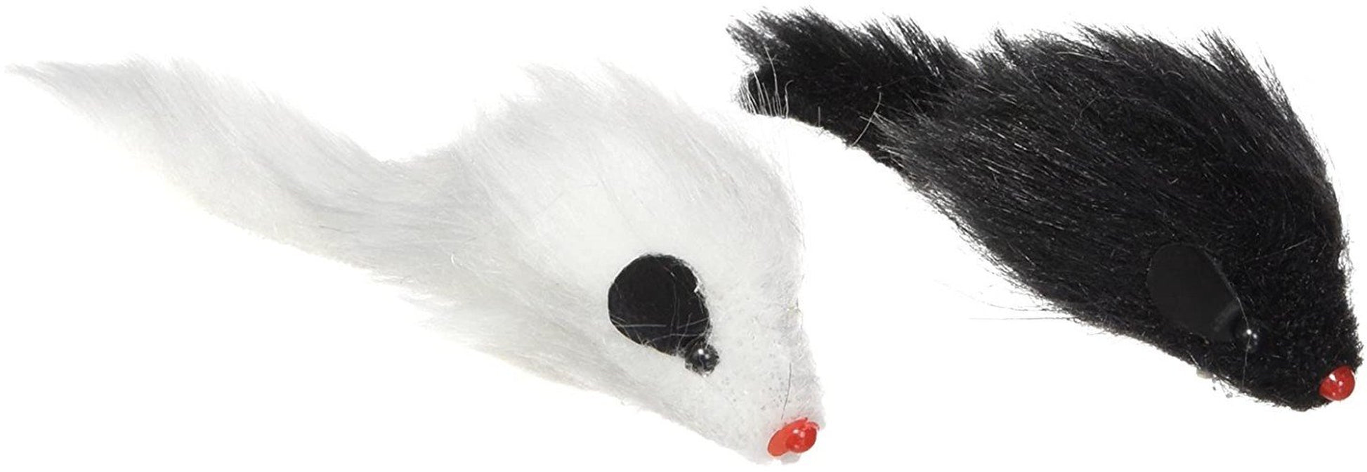 Twin Plush Mice with Rattle & Catnip Cat Toy Animals & Pet Supplies > Pet Supplies > Cat Supplies > Cat Toys Ethical Pet Products   