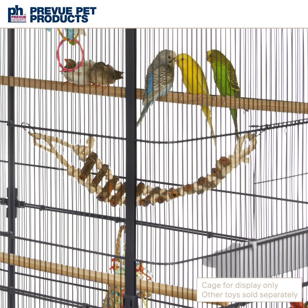 Prevue Pet Products Handmade Natural Wood Rope Ladder Bird Toy Animals & Pet Supplies > Pet Supplies > Bird Supplies > Bird Toys PREVUE PET PRODUCTS   