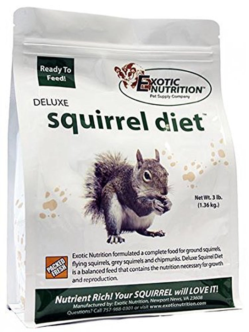 Exotic Nutrition Squirrel Food Starter Package Animals & Pet Supplies > Pet Supplies > Small Animal Supplies > Small Animal Food Exotic Nutrition   