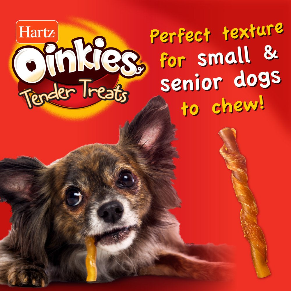 Hartz Oinkies Rawhide-Free Tender Treats for Small and Senior Dogs, Chicken, 13.3Oz (36 Count) Animals & Pet Supplies > Pet Supplies > Dog Supplies > Dog Treats Hartz Mountain Corp   