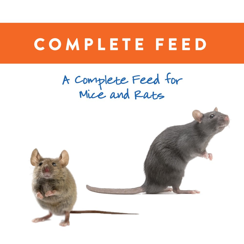 Small World, Mouse and Rat Complete Feed, a Wholesome Mixture of Grains and Seeds, 3 Lbs Animals & Pet Supplies > Pet Supplies > Small Animal Supplies > Small Animal Food Manna Pro   