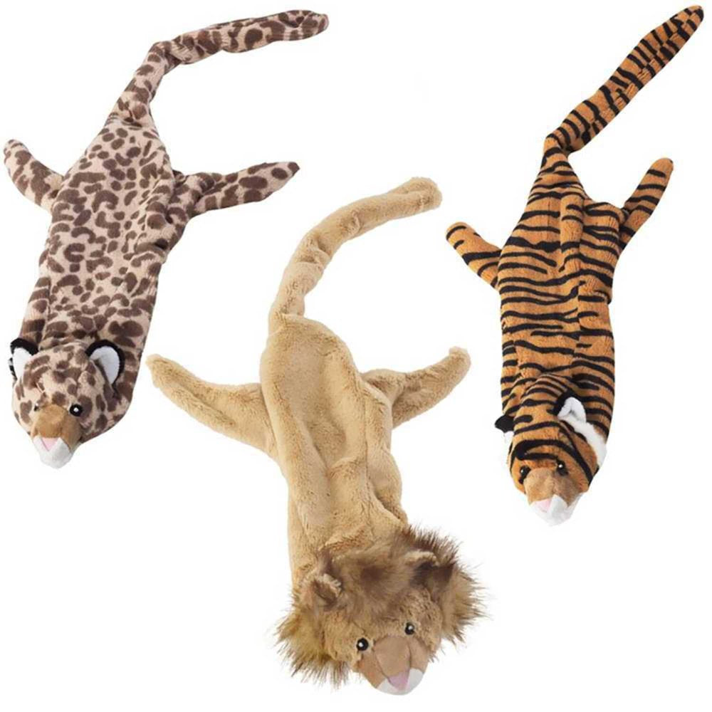 SPOT Mini Skinneeez Plush Cat Dog Toy, Assorted, 14" Animals & Pet Supplies > Pet Supplies > Dog Supplies > Dog Toys ETHICAL PRODUCTS, INC.   