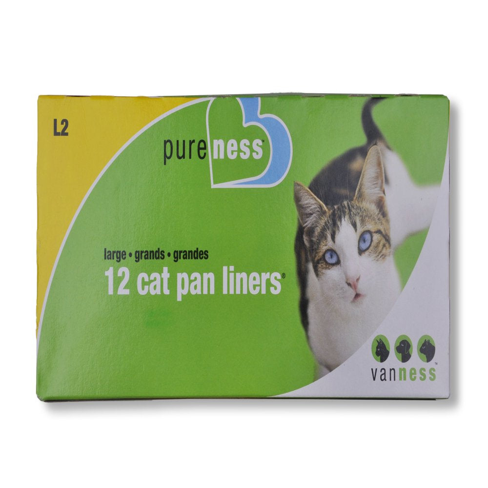 Van Ness Large Cat Litter Box Liners, Fits Most Large Litter Boxes, 12 Count Animals & Pet Supplies > Pet Supplies > Cat Supplies > Cat Litter Box Liners Van Ness Plastics, Inc.   