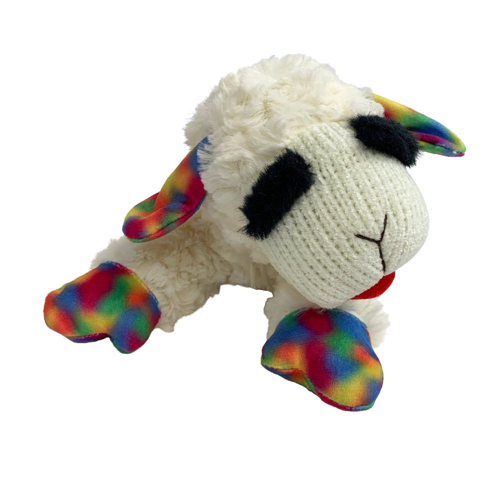 Multipet Lamb Chop Plush Dog Toy, Medium, 10.5", Colors May Vary Animals & Pet Supplies > Pet Supplies > Dog Supplies > Dog Toys Multipet International   