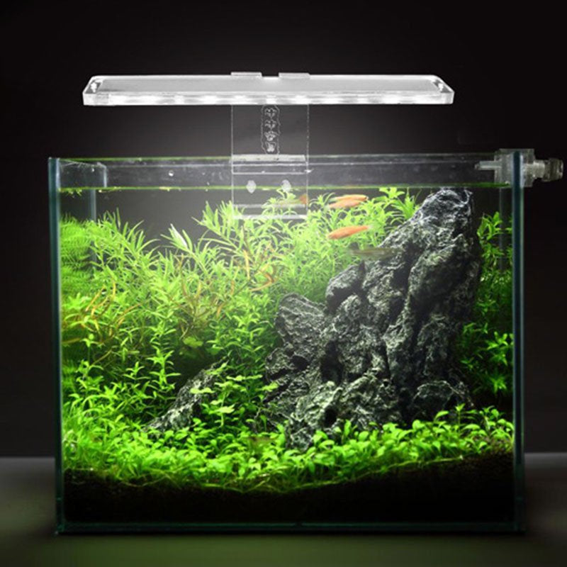 LED Aquarium Lamp Plant Light Fits Tanks 3-8MM Thickness Aquatic Lamp Aquarium Bracket Light New Animals & Pet Supplies > Pet Supplies > Fish Supplies > Aquarium Lighting GETNOIVAS   