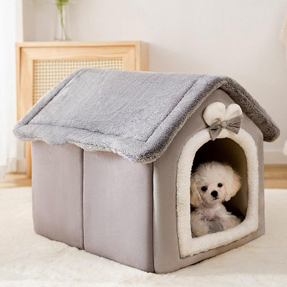 Outdoor Cat House Weatherproof for Winter,Collapsible Warm Cat Houses for Outdoor/Indoor Cats,Feral Cat Shelter with Removable Soft Mat,Easy to Assemble Igloo Dog House for Small Dogs 15.4*12.6*12.6In Animals & Pet Supplies > Pet Supplies > Dog Supplies > Dog Houses Bellanny   