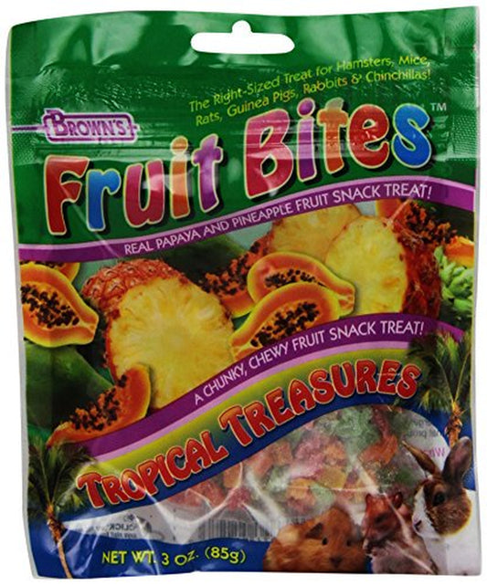 Brown'S Extreme! Tropical Treasure Small Animal Treats Animals & Pet Supplies > Pet Supplies > Small Animal Supplies > Small Animal Food F.M. Brown's Sons, Inc.®   
