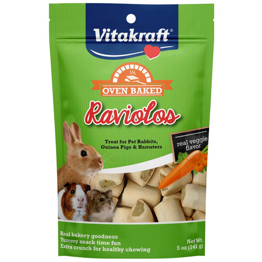 Vitakraft Raviolos Treat - Made with Real Vegetables - for Rabbits, Guinea Pigs, and Hamsters Animals & Pet Supplies > Pet Supplies > Small Animal Supplies > Small Animal Treats Vitakraft Sun Seed   