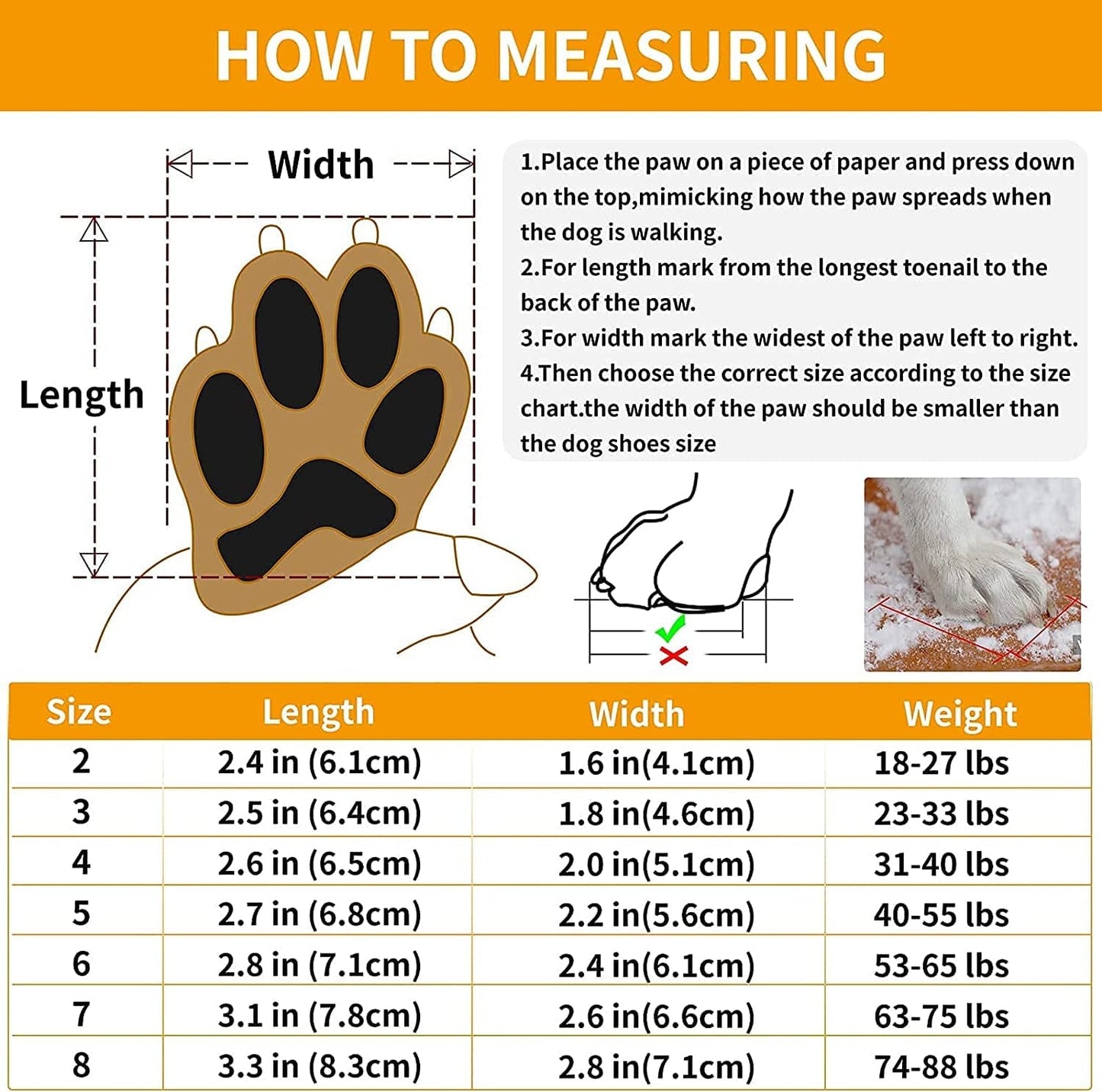 EARTH FRIENDLY 4 Pcs Dog Snow Boots Waterproof Dog Rain Boots with Non-Slip Rubber Soles Paw Protectors Winter Warm Dog Shoes Booties with Adjustable Reflective Straps for Walking Running Hiking Animals & Pet Supplies > Pet Supplies > Dog Supplies > Dog Apparel EARTH FRIENDLY   