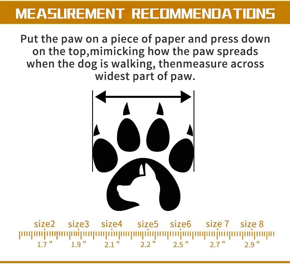 Easiestsuck Dog Boots 4 Pcs,Waterproof Dog Shoes,Outdoor Dog Snow Boots,Dog Booties with Two Layers Adjustable Tightness Reflective Tape,Rugged & Anti-Slip Sole,Dog Shoes for Medium to Large Dogs Animals & Pet Supplies > Pet Supplies > Dog Supplies > Dog Apparel Easiestsuck   