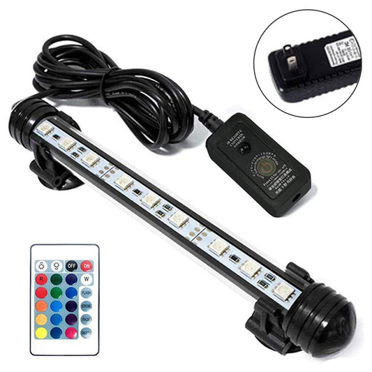 Submersible LED Aquarium Lights, Aquarium Lights with Timed Automatic On/Off, LED Strips for Fish Tanks, Animals & Pet Supplies > Pet Supplies > Fish Supplies > Aquarium Lighting Foeses 18 cm  