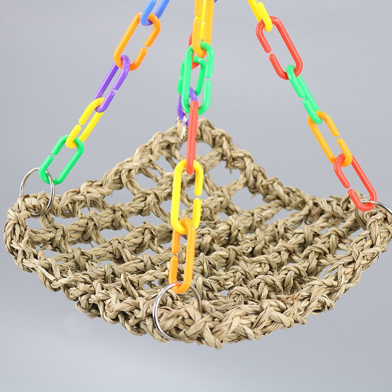 Luonfels Bird Toys Birds Swing Birdcage Perch Natural Wood Platform Stand Accessories Animals & Pet Supplies > Pet Supplies > Bird Supplies > Bird Cage Accessories Luonfels   