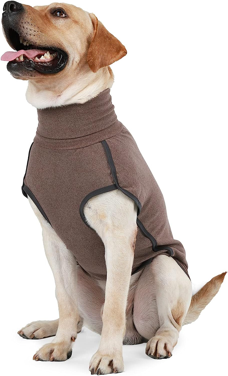 Dog Sweater Pullover Cold Weather Vest for Dogs Dog Sweatshirt Dog Jacket for Indoor and Outdoor Use (Xx-Small, Brown) Animals & Pet Supplies > Pet Supplies > Dog Supplies > Dog Apparel Dotoner Brown Medium 