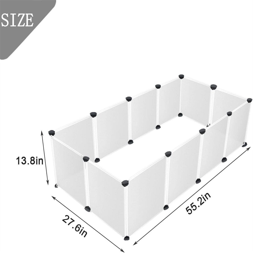 Casewin Pet Playpen, Portable Large Plastic Yard Fence Small Animals, Puppy Kennel Crate Fence Tent, 28 X 50 Inches Animals & Pet Supplies > Pet Supplies > Dog Supplies > Dog Kennels & Runs Casewin   