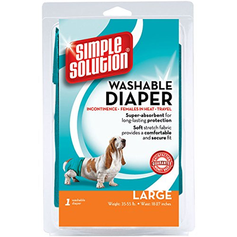 Simple Solution Washable Diaper, Large Animals & Pet Supplies > Pet Supplies > Dog Supplies > Dog Diaper Pads & Liners BRAMTON COMPANY   