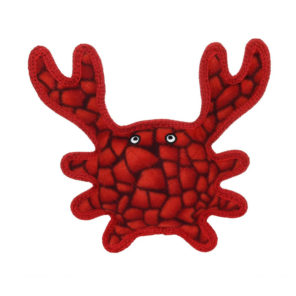 Tuffy'S Ocean Creature Crab Durable Dog Toy, Red Animals & Pet Supplies > Pet Supplies > Dog Supplies > Dog Toys VIP Products   