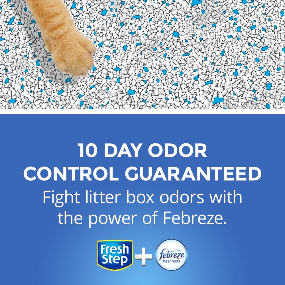 Fresh Step Lightweight Extreme Scented Litter with the Power of Febreze, Clumping Cat Litter, 8.6 Pounds Animals & Pet Supplies > Pet Supplies > Cat Supplies > Cat Litter The Clorox Company   