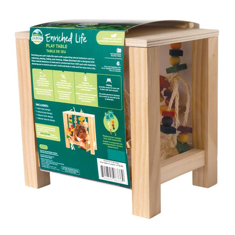 Oxbow 73296338 Small Animal Enriched Life Play Table Animals & Pet Supplies > Pet Supplies > Small Animal Supplies > Small Animal Food OXBOW   