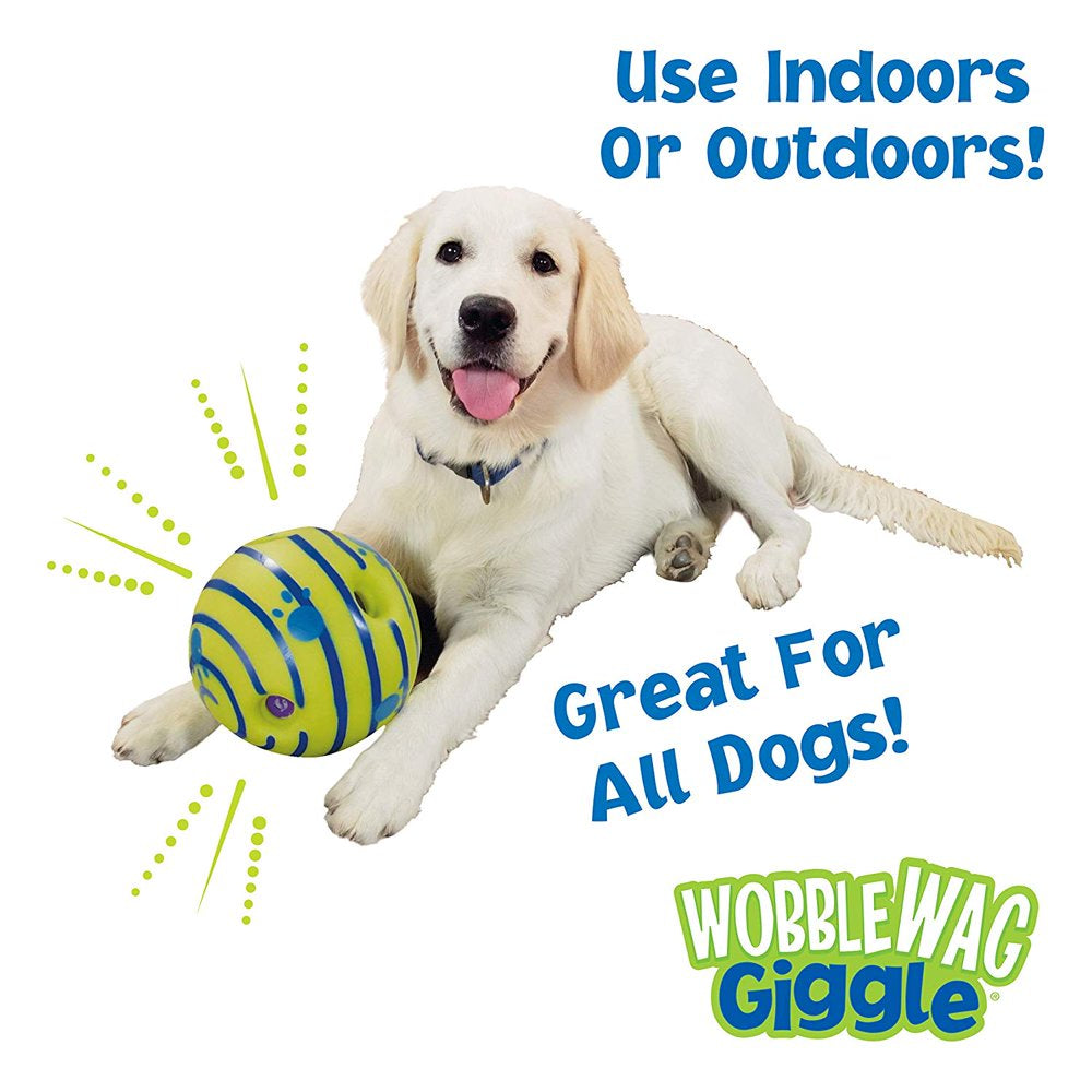 Allstar Marketing Wobble Wag Giggle Ball Dog Toy as Seen on TV Animals & Pet Supplies > Pet Supplies > Dog Supplies > Dog Toys All Star   