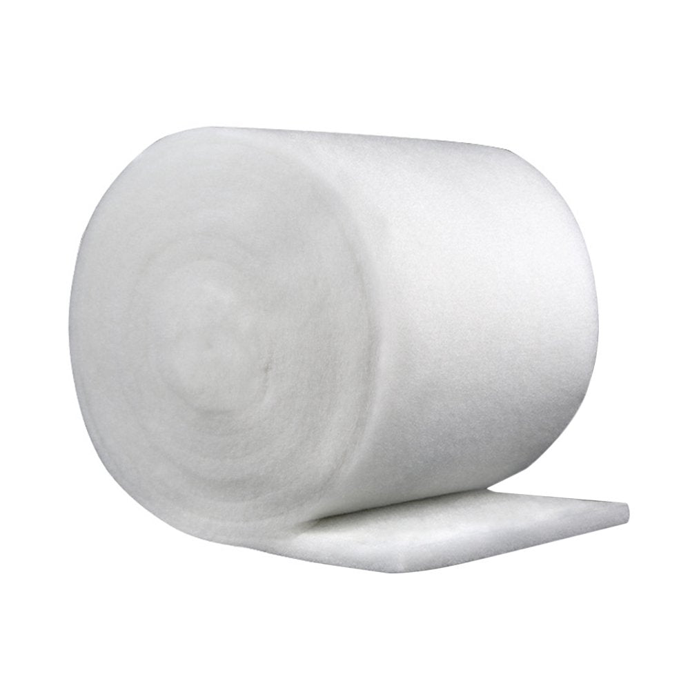 Dcenta Aquarium Filter Pad Filter Media Roll Biochemical Cotton Filter Foam Fish Tank Sponge for Most Filters Fish Tank Water Cleaning Supplies 12Cm*6M Animals & Pet Supplies > Pet Supplies > Fish Supplies > Aquarium Filters Dcenta   