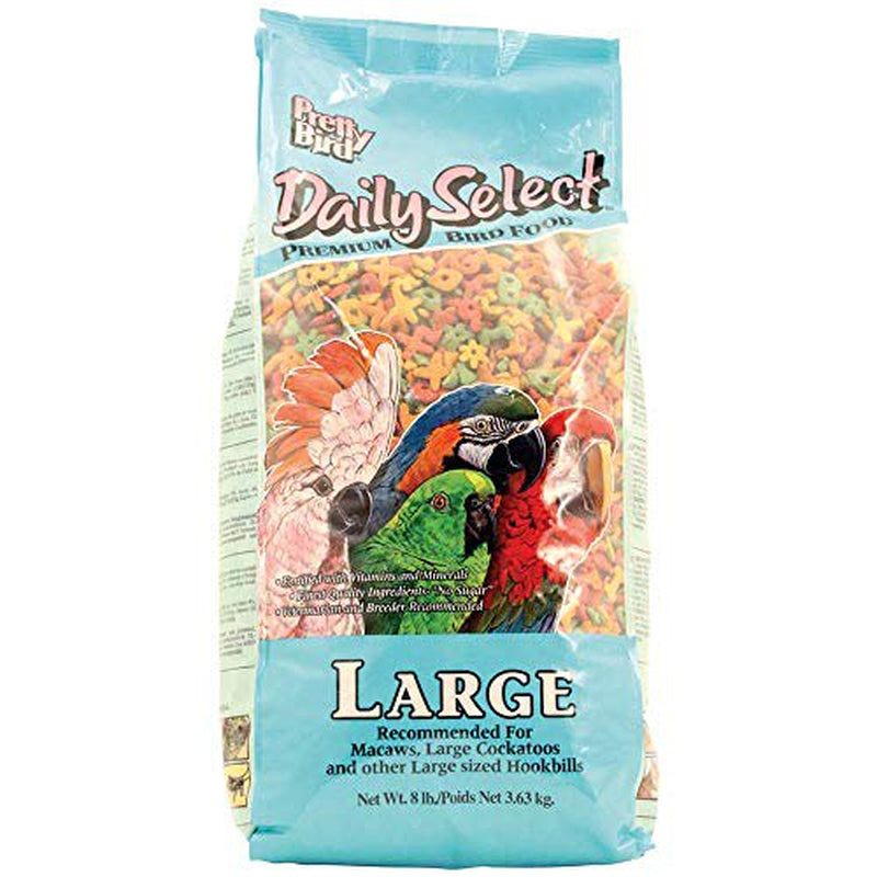 Pretty Bird International Bpb73118 3-Pound Daily Select Premium Bird Food, Large Animals & Pet Supplies > Pet Supplies > Bird Supplies > Bird Food TopDawg Pet Supply   